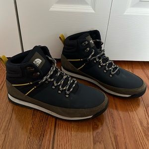 North face winter hikers